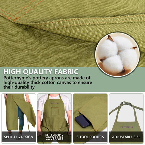 Potterhyme three small chest pockets and two hip pockets offer organized storage.