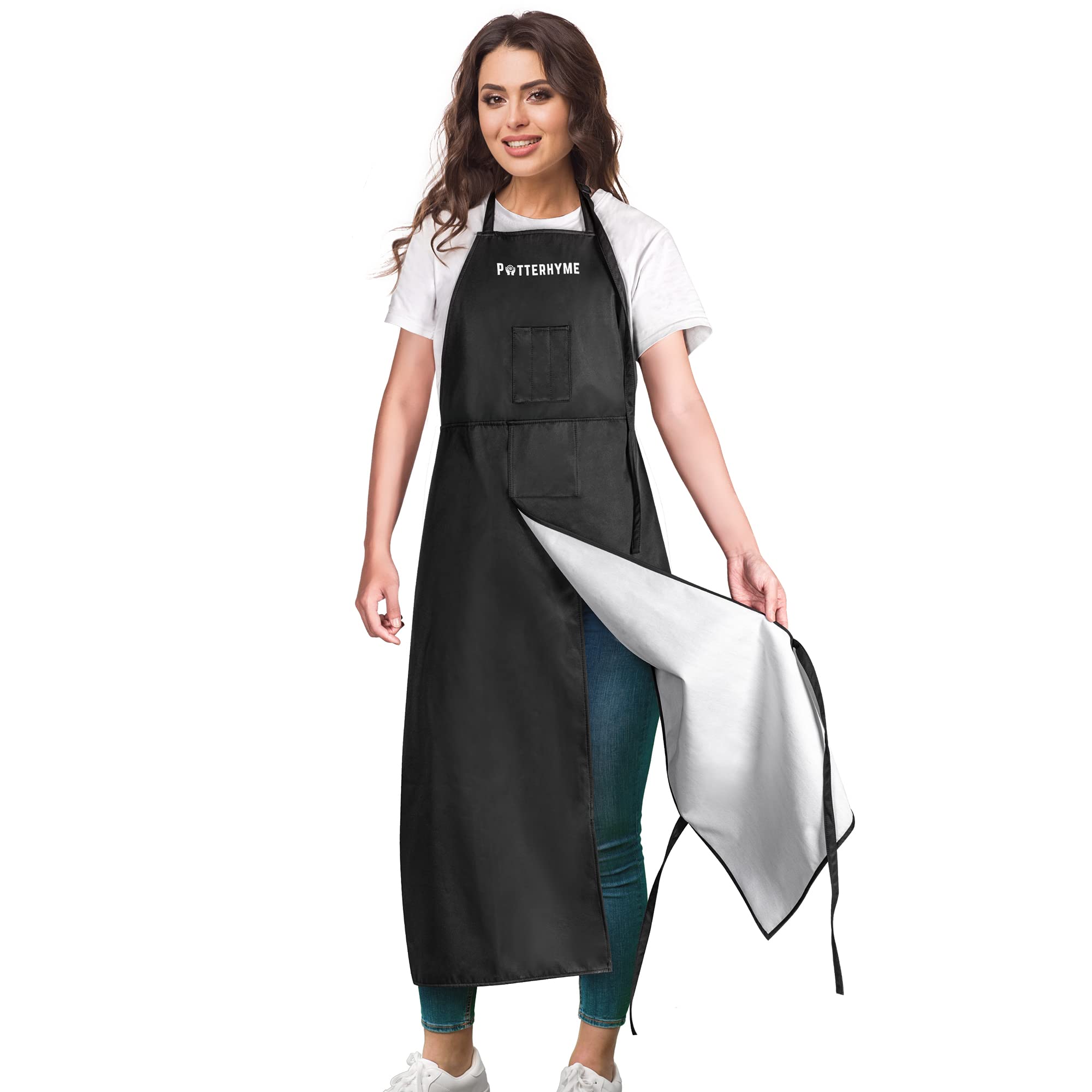 Potterhyme chest pockets keep tools within reach during projects.