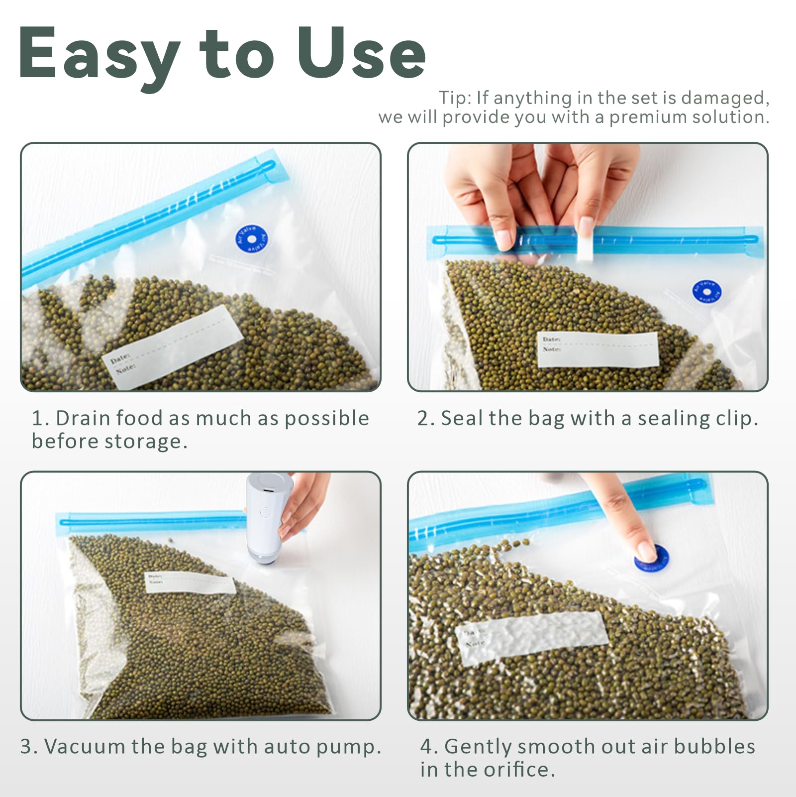 PotteryBag reusable sous vide bags in use for cooking