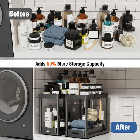 Pougny tool-free installation demonstrates quick, flexible setup in seconds.