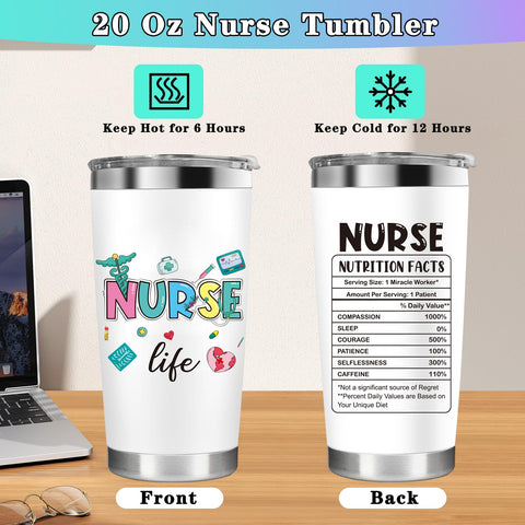 Pounira nurse life keychain daily reminder and accessory