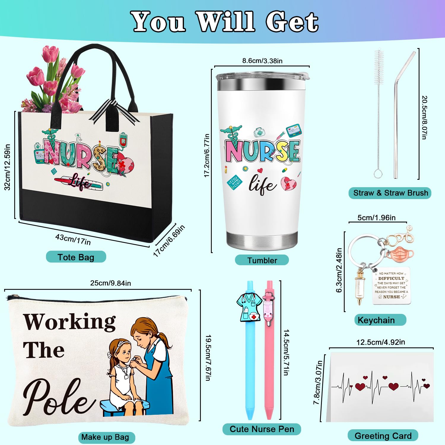 Pounira nurse makeup bag doubles as travel organizer and cosmetic case