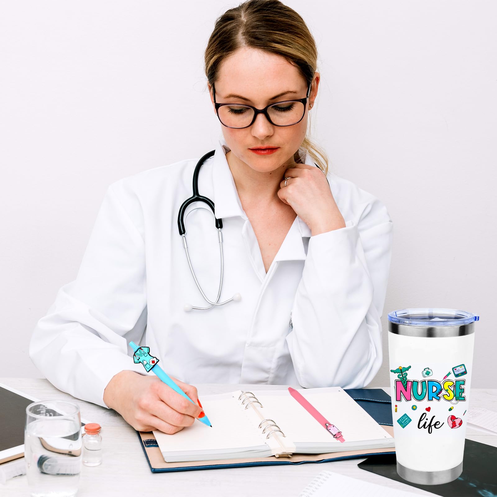 Pounira nurse pens duo for notes and charting