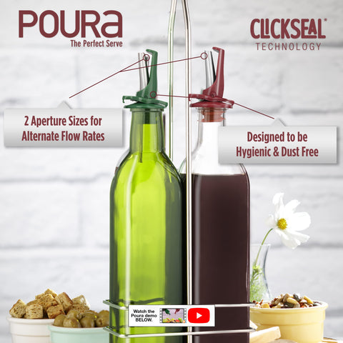 Poura high-quality pourers extend life and improve kitchen workflow