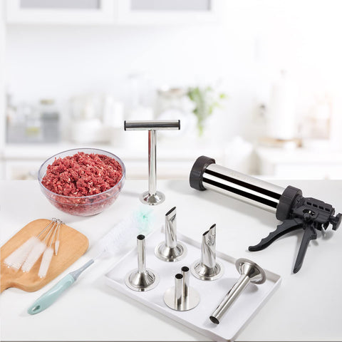 Pousutong jerky gun ideal for outdoor grilling events.