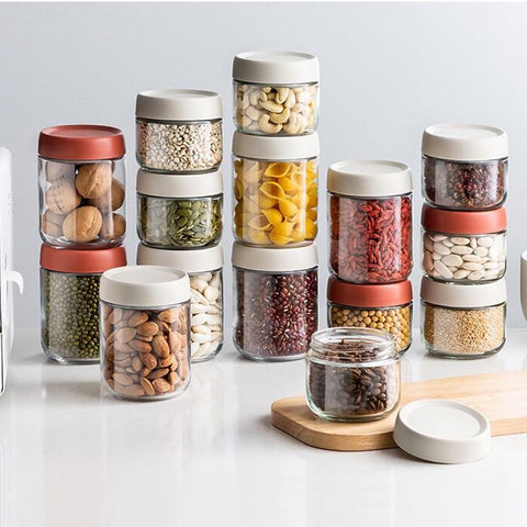 Wide-mouth opening of a Povinmos jar for effortless cleaning and filling