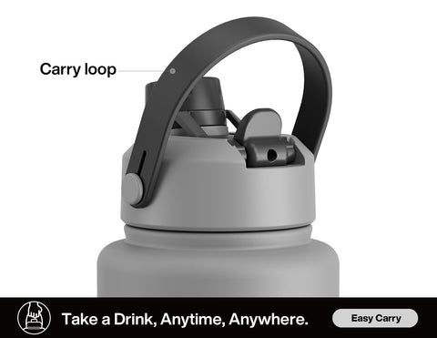 POWCAN 18/8 stainless steel construction for durable hydration