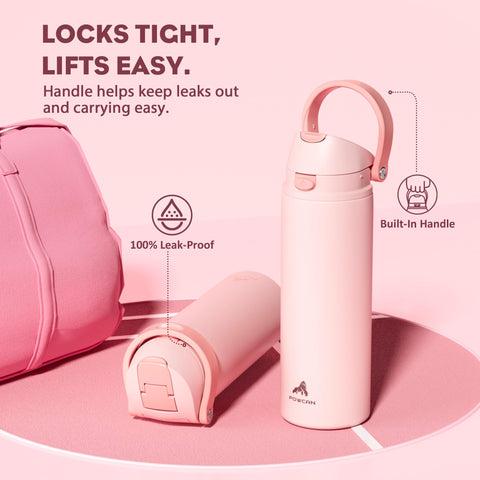 POWCAN leakproof lid keeps bags safe during travel