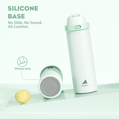 Powcan BPA-free 18/8 stainless steel bottle resists odors and rust