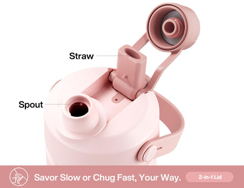 POWCAN leak-proof design prevents spills during travel and daily commutes.