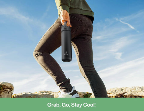 POWCAN mint bottle leak-proof design prevents spills during travel