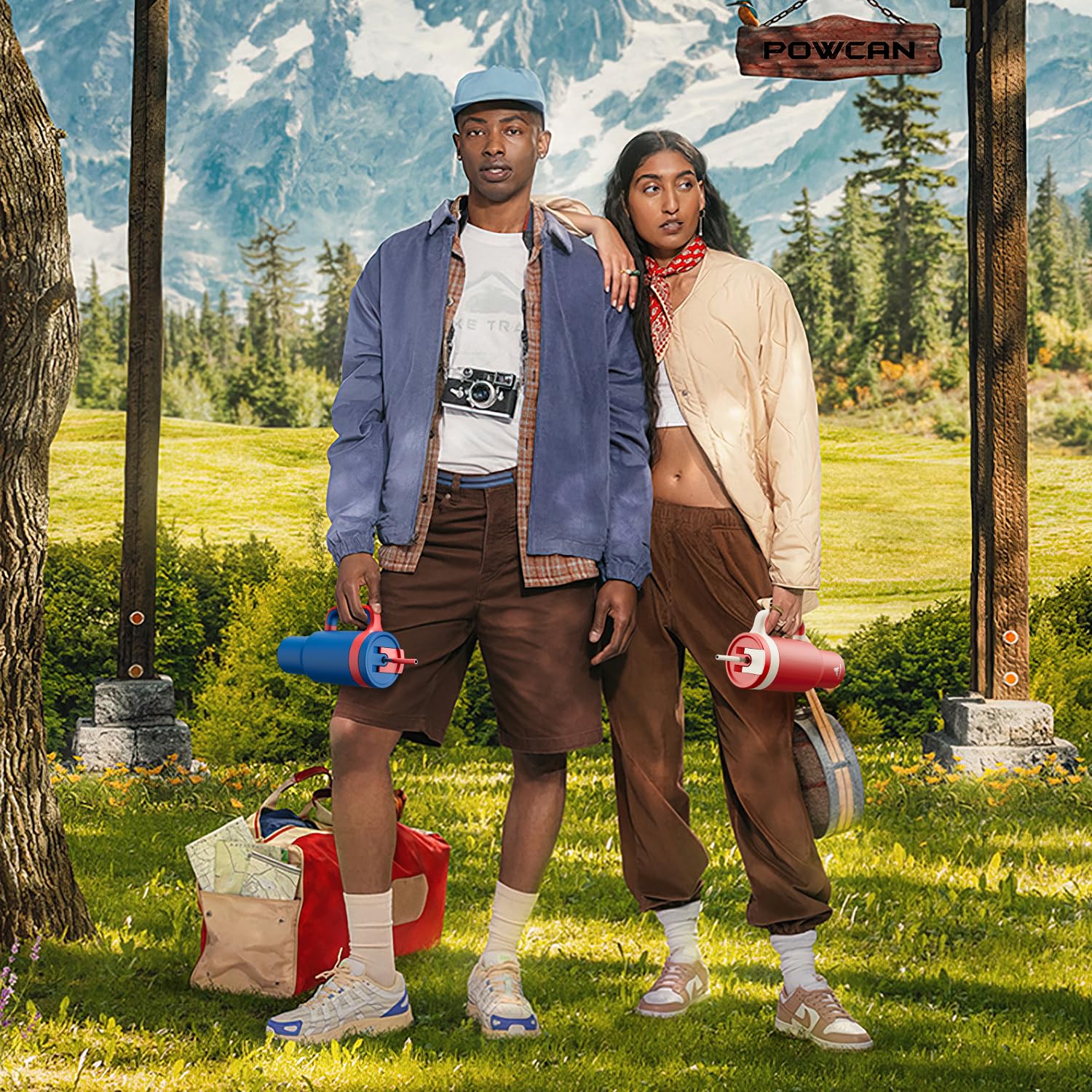 PowCan exterior stays condensation-free while keeping beverages cold