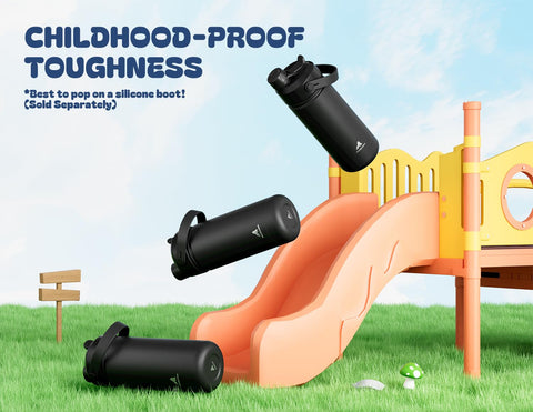 POWCAN dishwasher-safe lid for effortless cleanup after workouts.