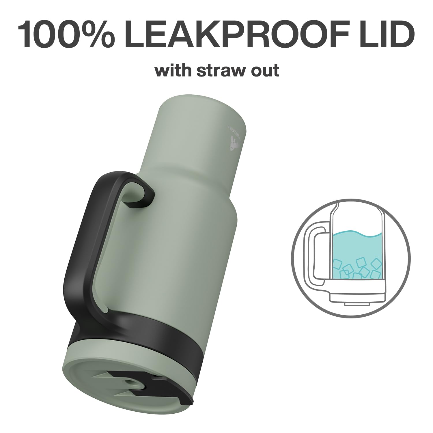 POWCAN dishwasher-safe stainless steel body simplifies cleanup