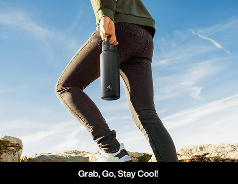POWCAN durable bottle suited for sports and travel adventures