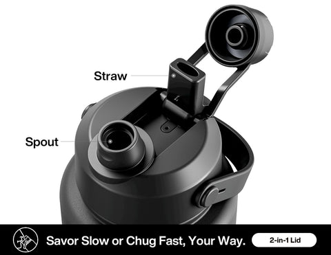 POWCAN leak-proof design protects bags from spills