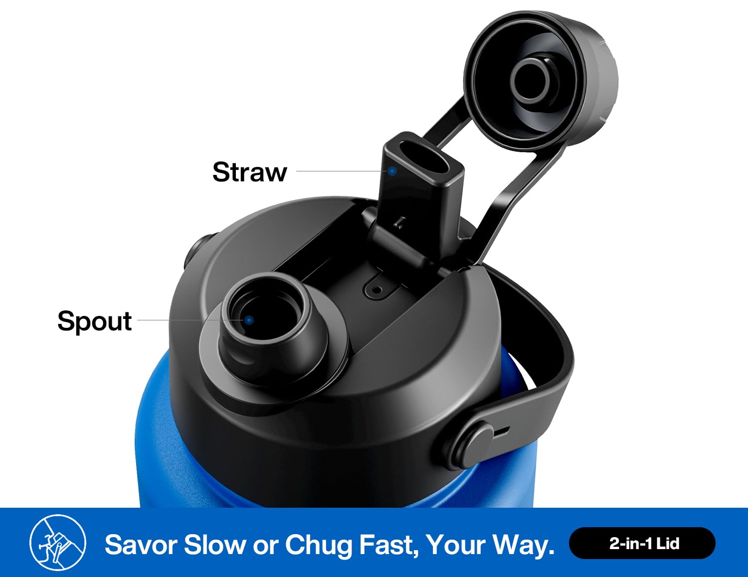 PowCAN leak-proof cap close-up highlights travel-ready reliability