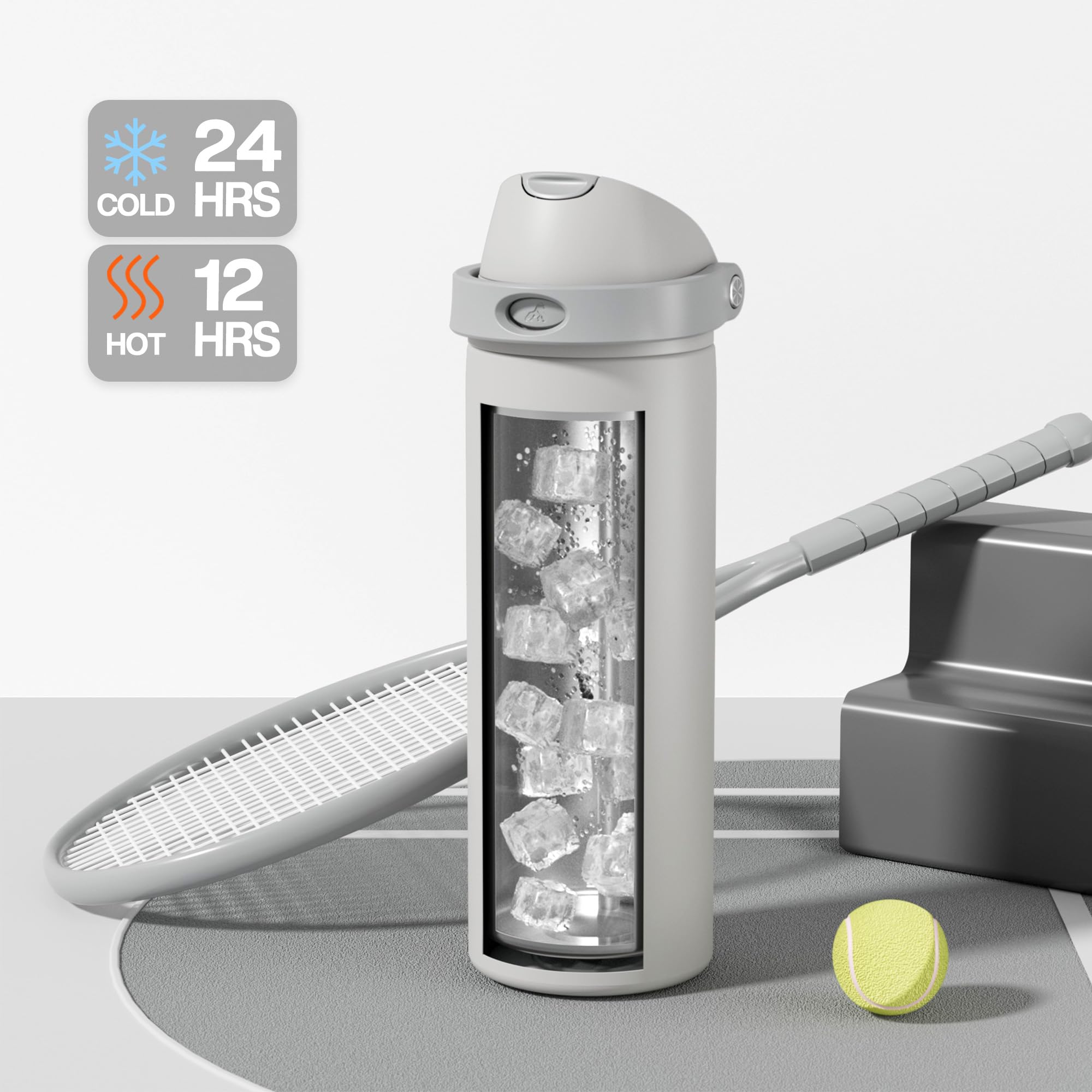 Powcan leakproof cap prevents spills in bags and cars