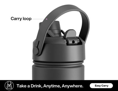 POWCAN wide-mouth design makes cleaning quick after workouts and adventures.