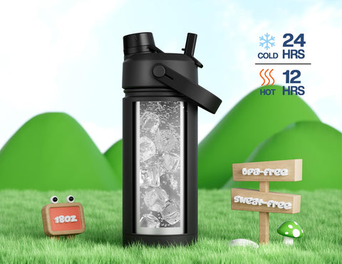 POWCAN wide-mouth design makes cleaning quick and simple.