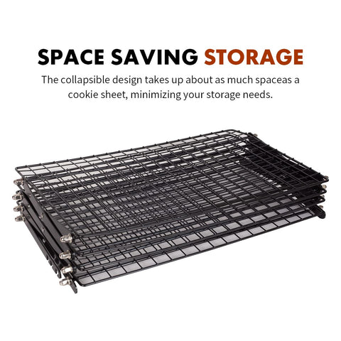 PowerKing durable rack handles cookies, muffins, and tarts with ease.