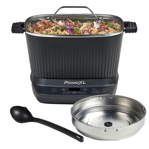 PowerXL Stirmax Plus 360° paddle stirring for hands-free cooking