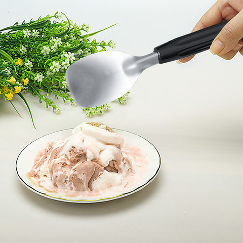 POWSHELF arthritis-friendly handle reduces hand fatigue while serving frozen treats