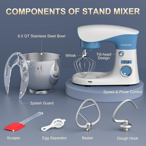 POWWA pouring shield reduces mess during pouring and mixing.