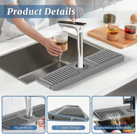 PoYang non-slip splash guard provides stable protection against spills.