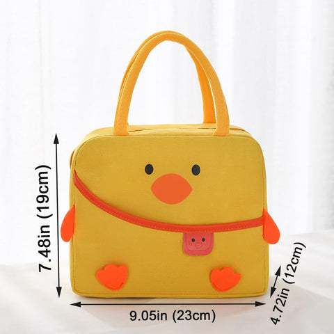 POYIPI duck lunch bag ideal for daily commuting and outings.