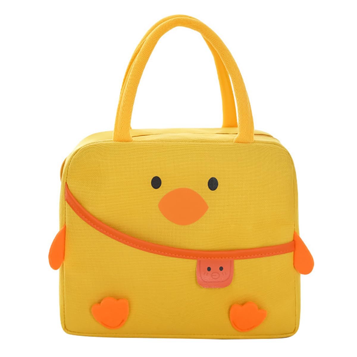 POYIPI duck lunch bag front view, stylish and practical for daily meals.
