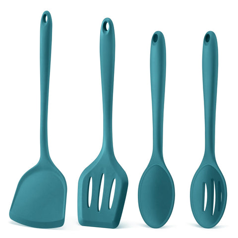 PP CHEF solid turner in silicone, safe for non-stick pans and easy to flip
