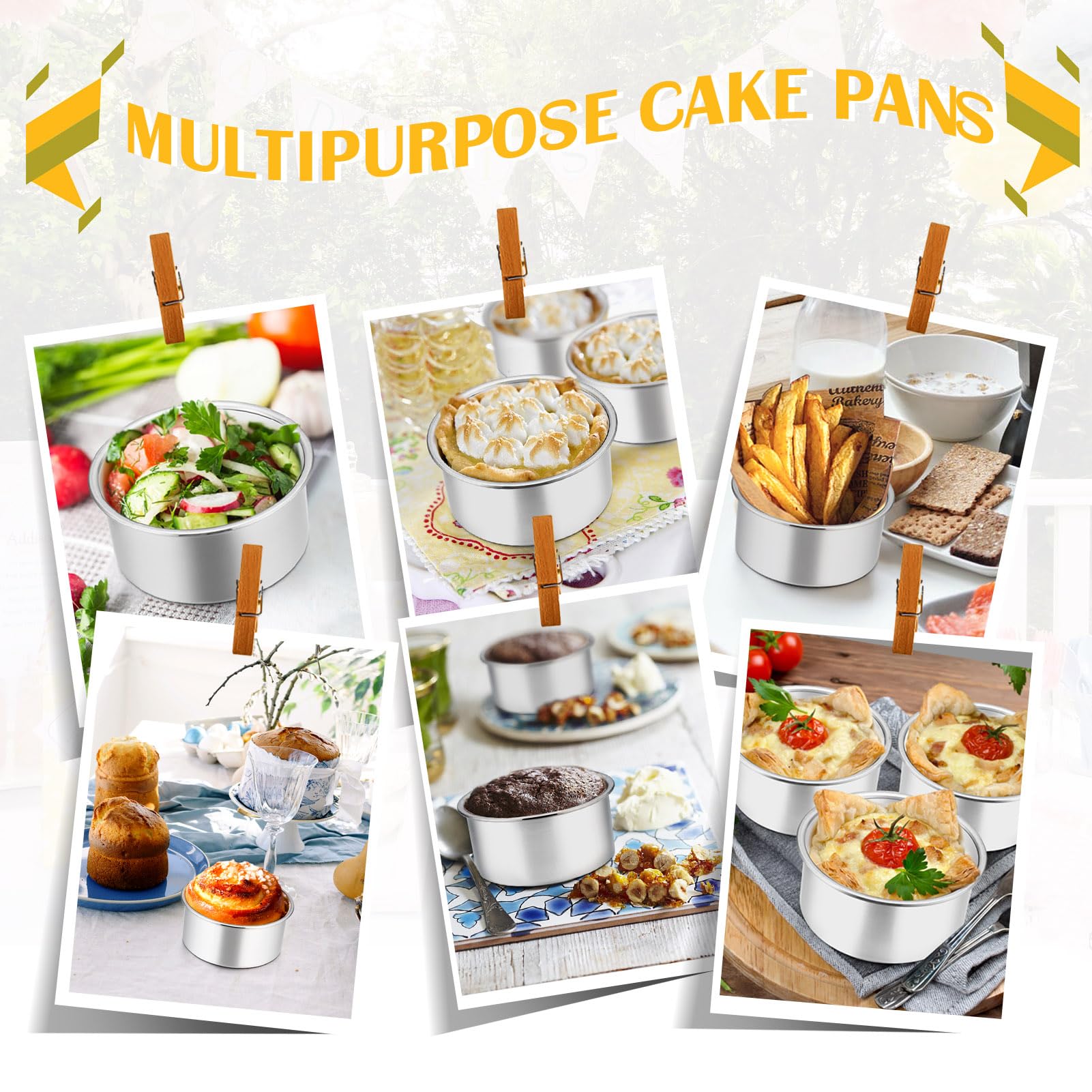 P&P CHEF compact bakeware suits kids snacks and small treats