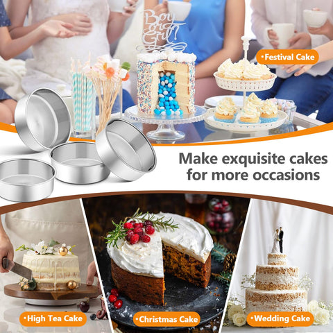 P&P CHEF dishwasher-safe pans simplify cleanup after baking.