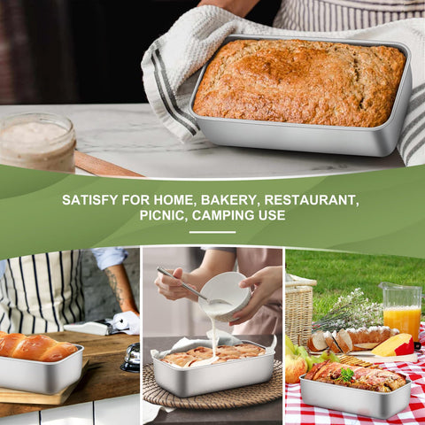 P&P CHEF two-pack loaf pans offer value for busy bakers.