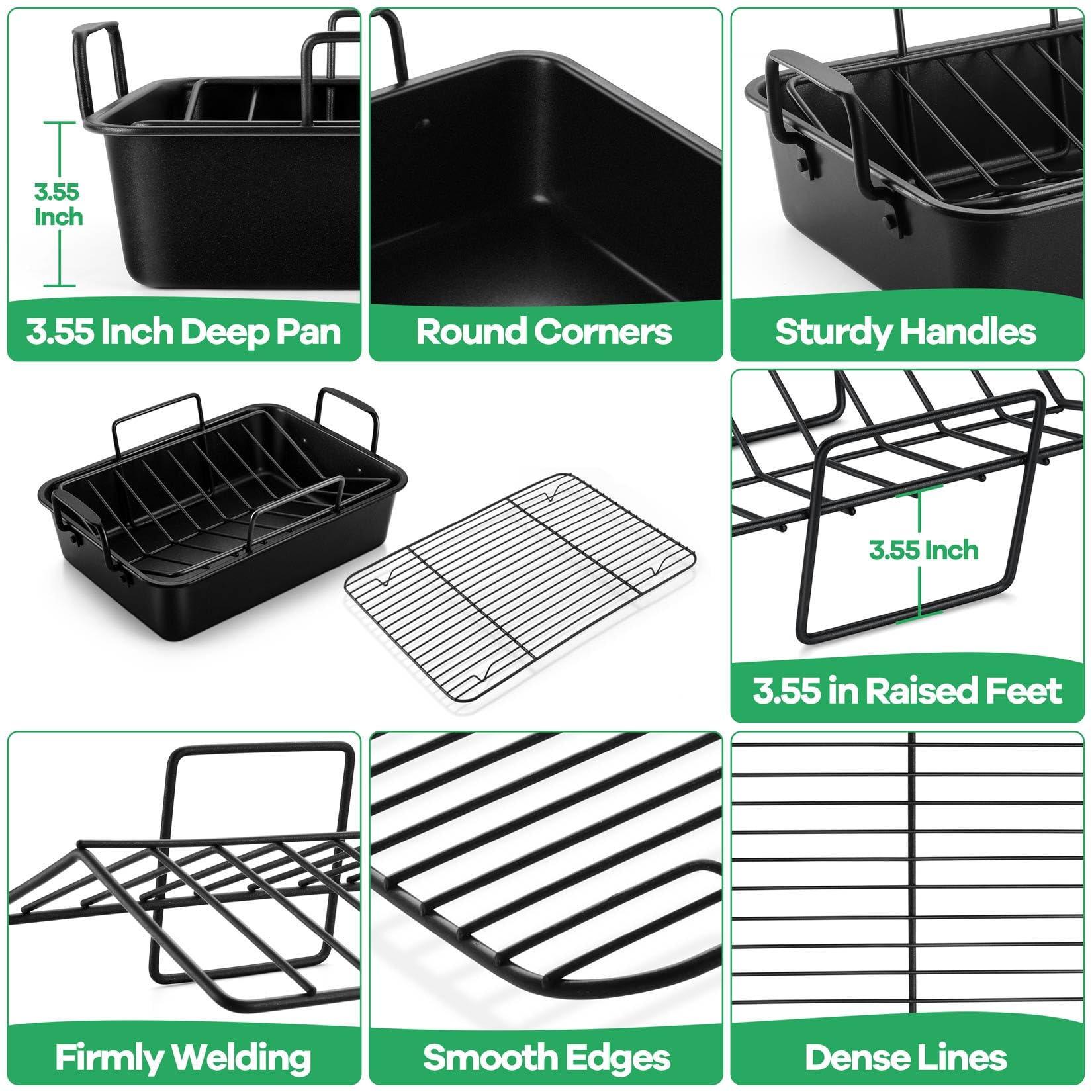 P&P CHEF flat rack for versatile baking and cooling