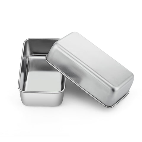 P&P CHEF loaf pan set 9x5 inch for even browning and reliable baking.