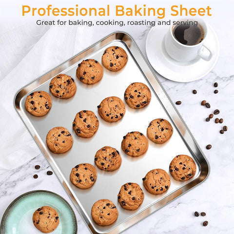 P&P CHEF mirror-finish accessories feature smooth edges for safe handling.