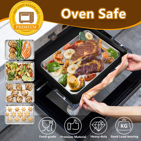 P&P CHEF non-toxic baking tray for cookies and vegetables