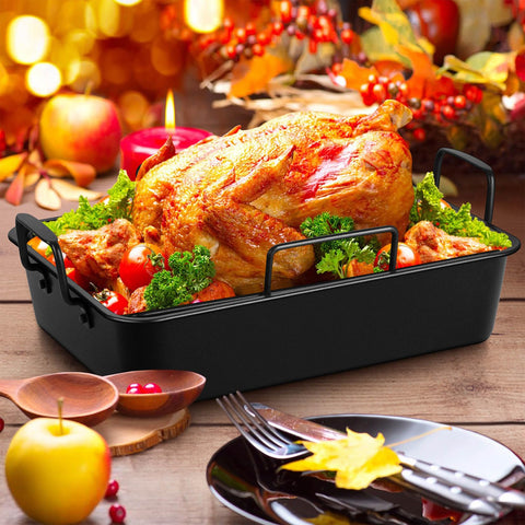 P&P CHEF nonstick coating surface for easy food release and cleaning.