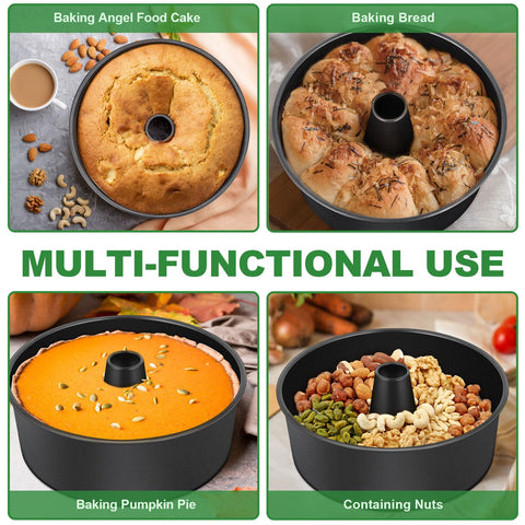 P&P CHEF oven-safe up to 500°F supports versatile baking tasks.