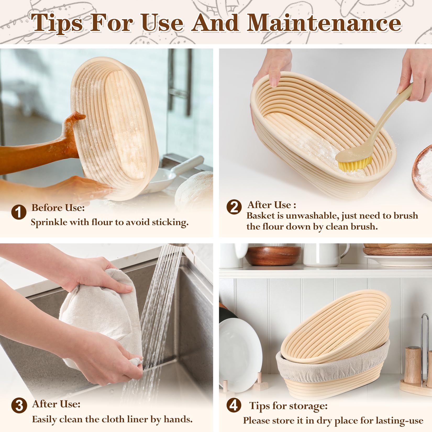 P&P CHEF set helps bakers craft traditional sourdough patterns.