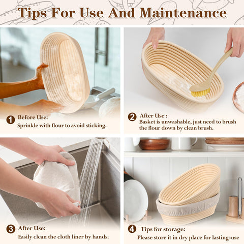 P&P CHEF set helps bakers craft traditional sourdough patterns.
