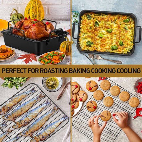 P&P CHEF durable stainless steel core resists deformation and rust.