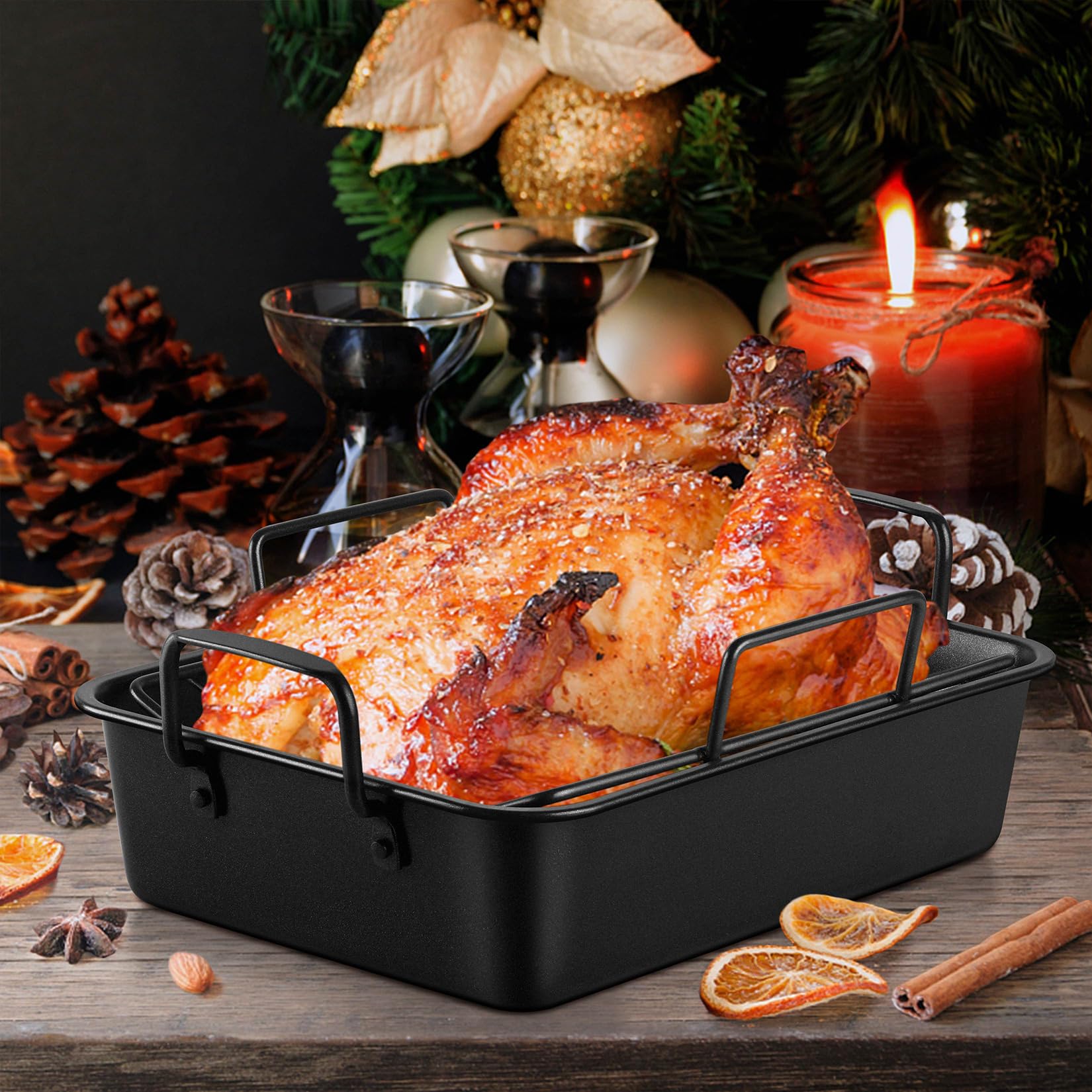 P&P CHEF stainless steel core for durable, rust-resistant performance