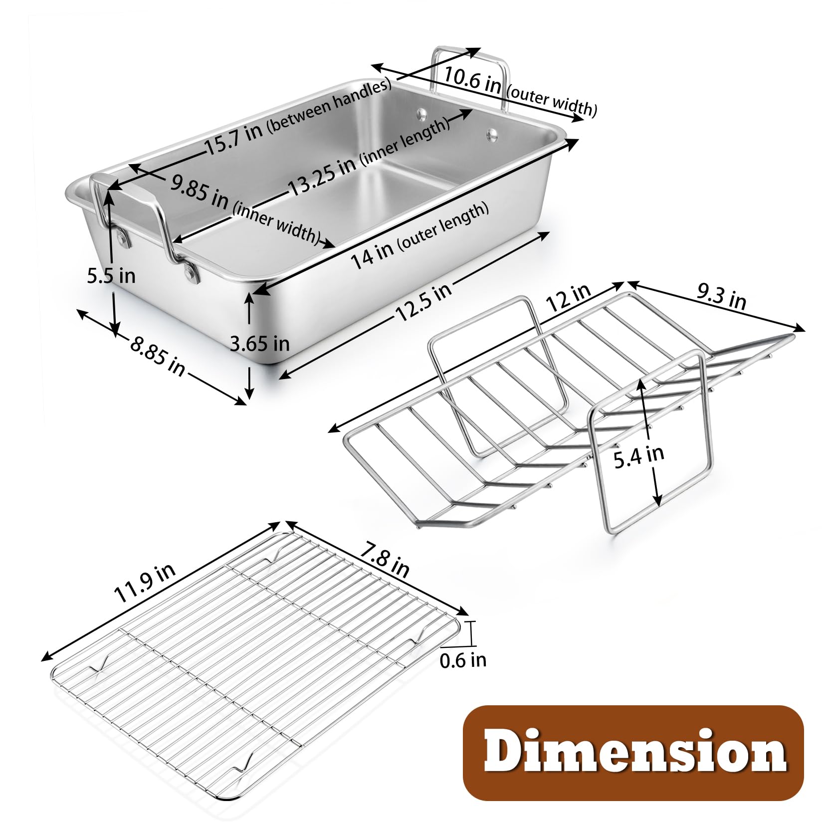 P&P CHEF V-shaped rack enables airflow for crisp, uniform roasts