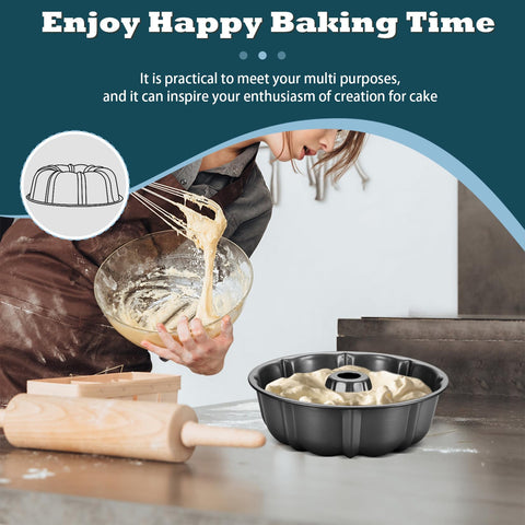 P&P CHEF versatile bakeware for pound cakes, roasts, and savory bakes