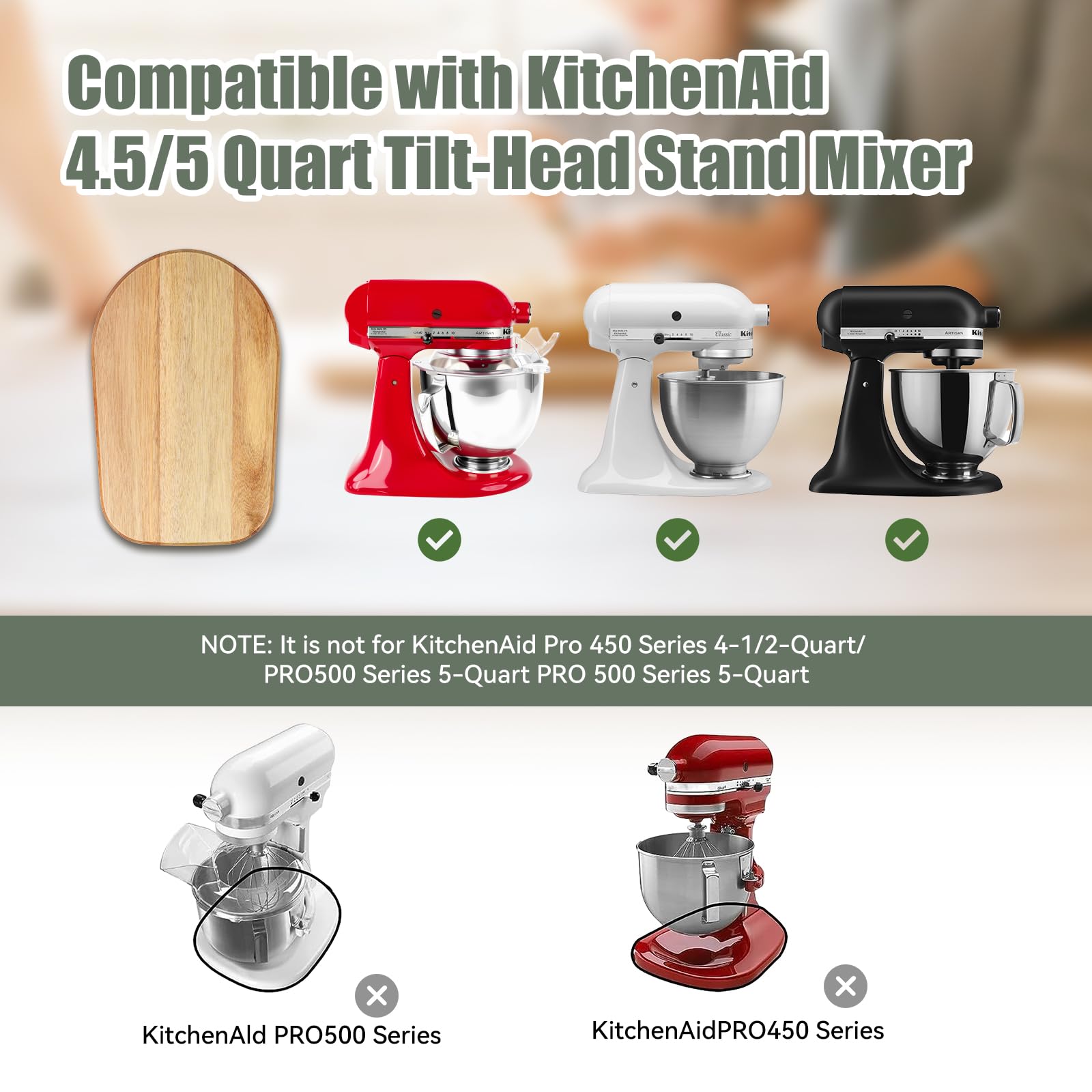 PQPO kitchen-organization helper keeps the mixer accessible and tidy
