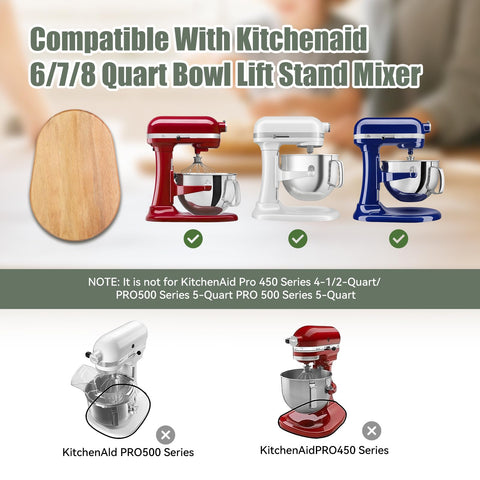 PQPO wooden mixer slider storage-use promotes organized kitchen workflow.