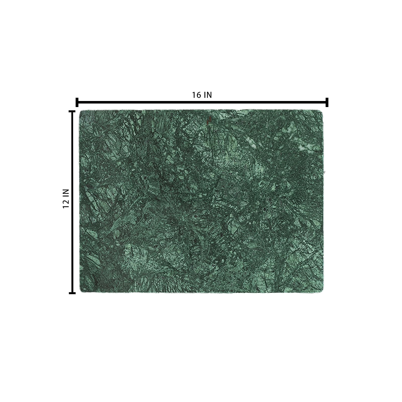Pracfit marble cutting board edge-beveled for smooth slicing and durability.